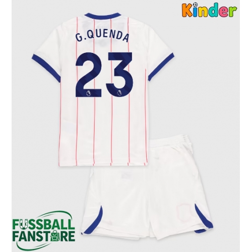 Chelsea Geovany Quenda #23 Replik 3rd trikot Kinder 2026-27 Kurzarm (+ Kurze Hosen)